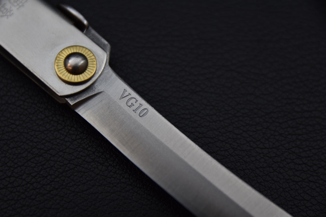 Higonokami VG10 Couteau de Poche Large Inoxydable