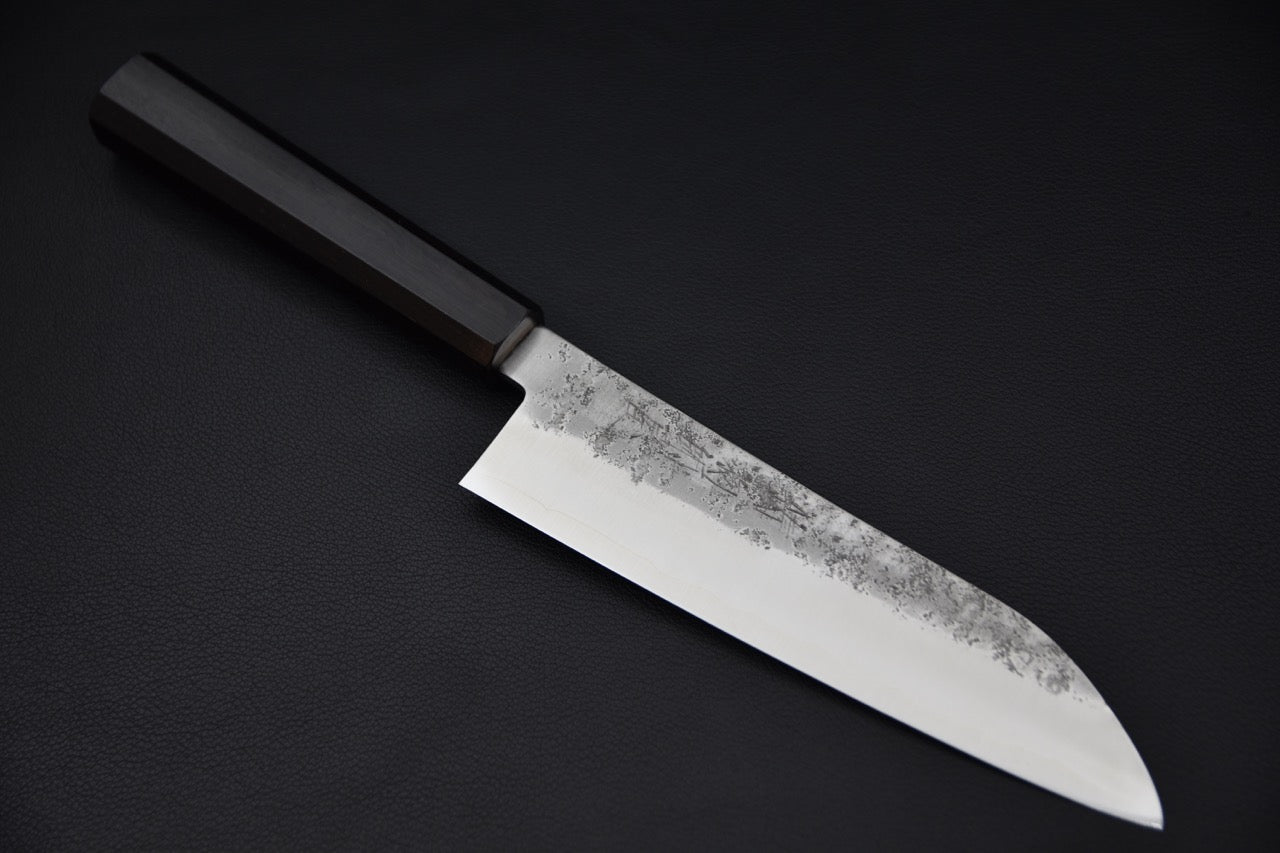 Hitohira Imojiya TH Ginsan Nashiji Santoku Ébène