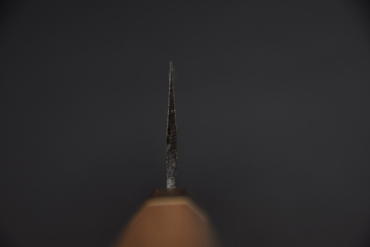 Hitohira Aogami #1 Kurouchi Nakiri 165mm Noyer