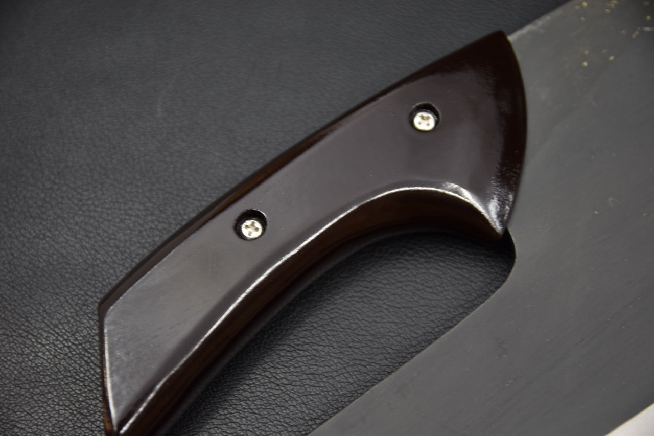 Manche occidental riveté du couteau japonais Sobakiri Hitohira