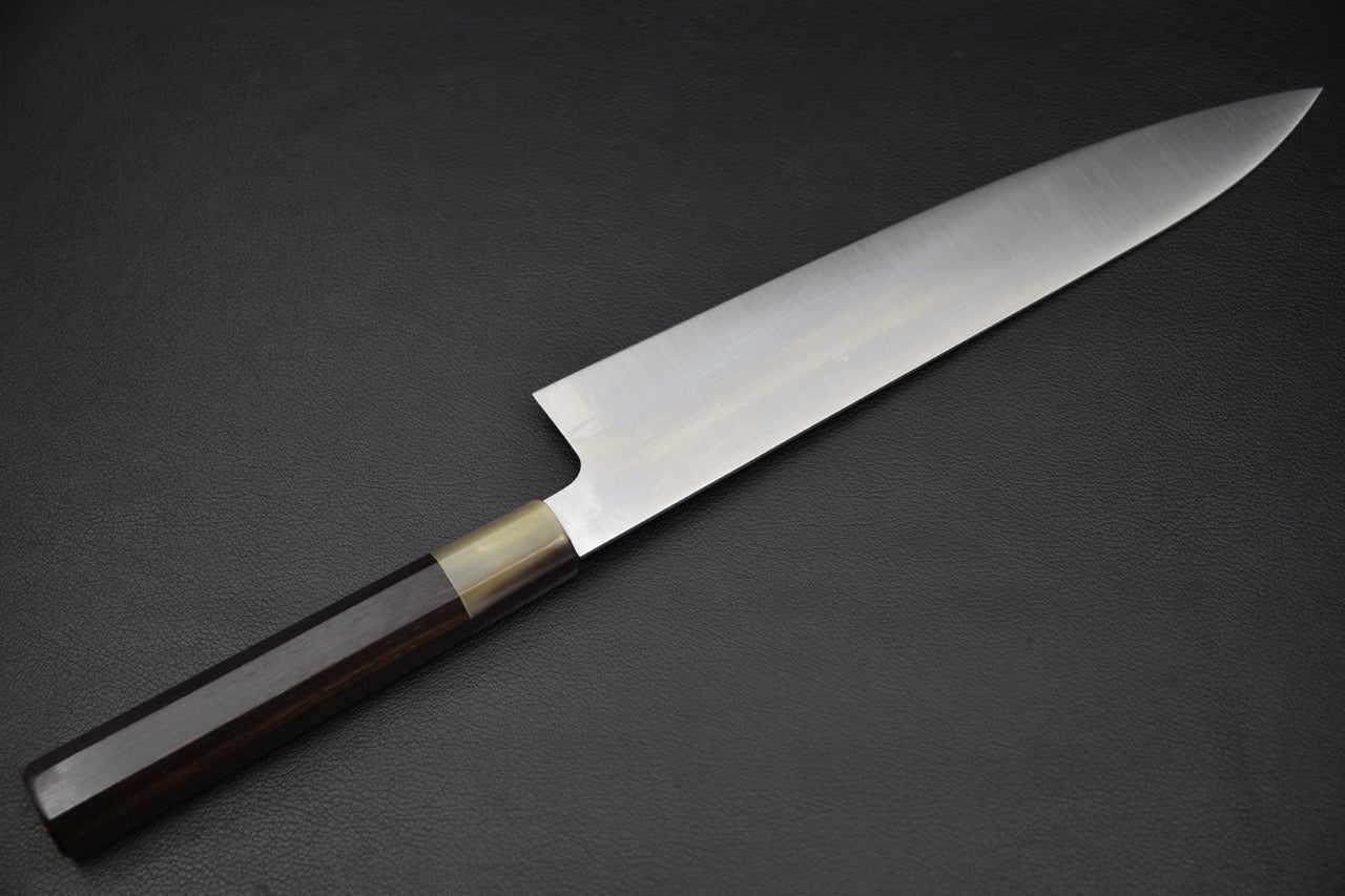 Hitohira AH Shirogami #2 Gyuto 270mm Ébène