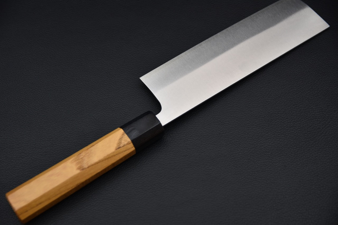 Hitohira Echizen SG2 Nakiri 165mm Keyaki Zelkova