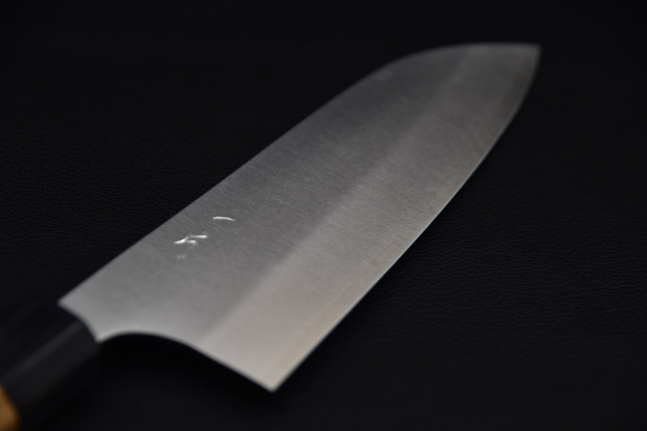 Hitohira Echizen SG2 Santoku 180mm Keyaki Zelkova