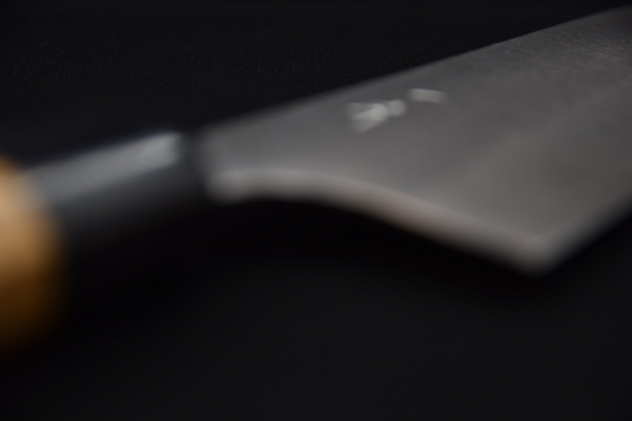 Hitohira Echizen SG2 Santoku 180mm Keyaki Zelkova