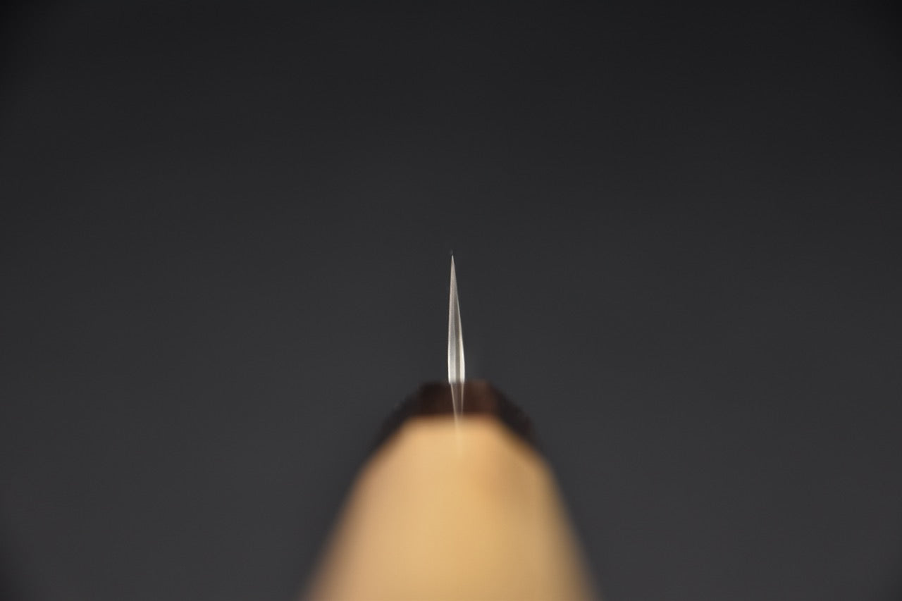 Hitohira Futana Inox Tsuchime Damascus Petty 135mm Cerisier