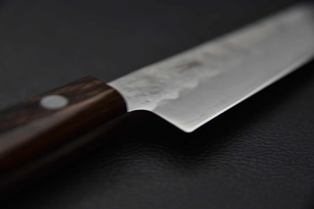 Hitohira Futana S3 Nashiji Petty 135mm Pakka Brun