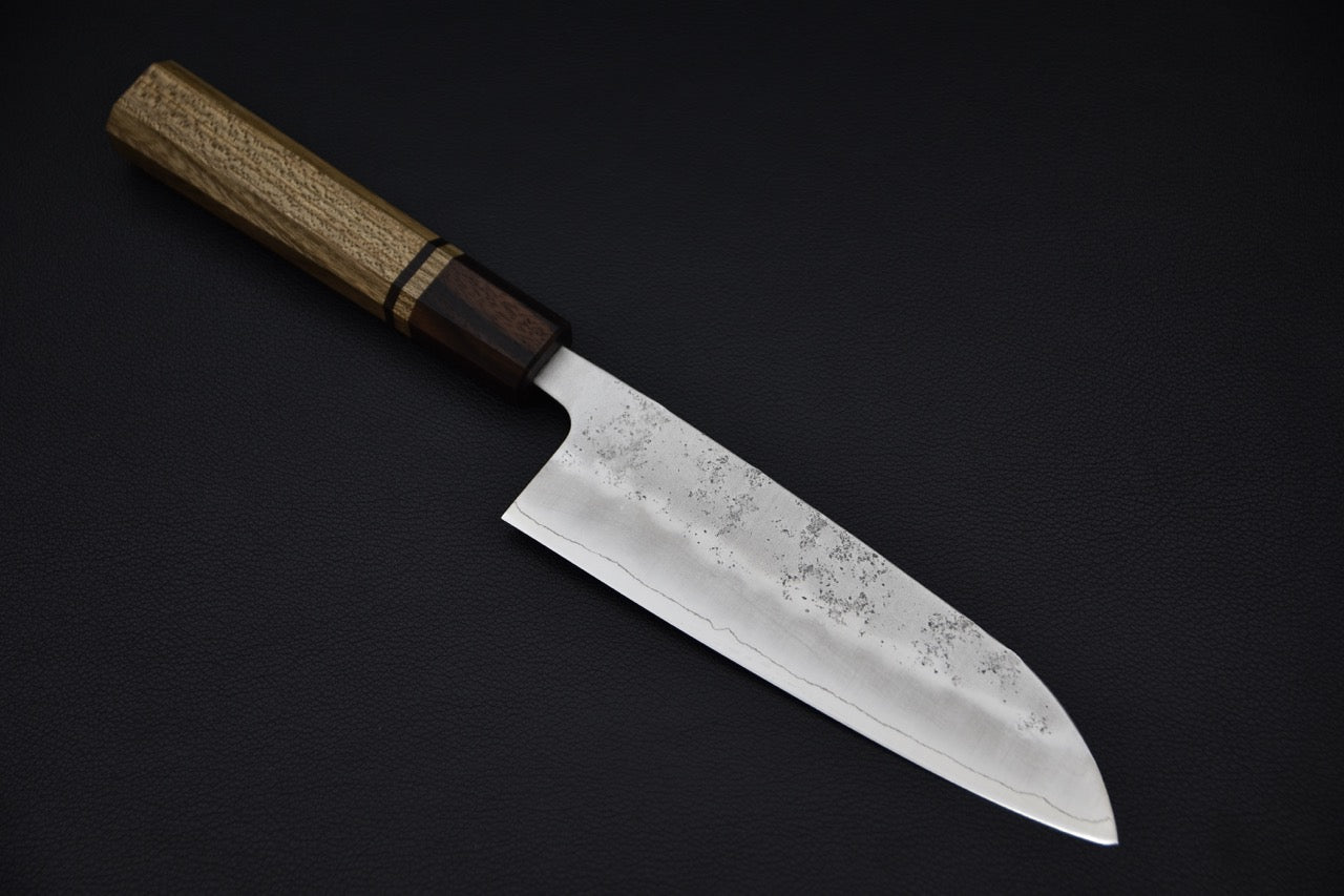 Hitohira Futana S3 Nashiji Santoku 170mm Orme Jindai