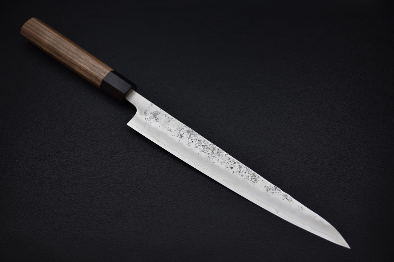 Hitohira Futana S3 Nashiji Sujihiki 240mm Noyer