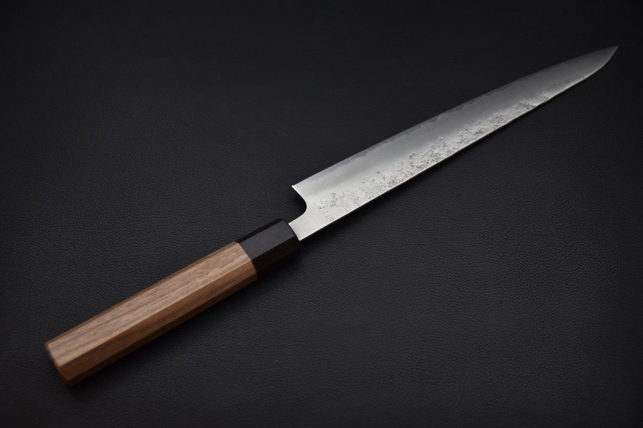 Hitohira Futana S3 Nashiji Sujihiki 240mm Noyer