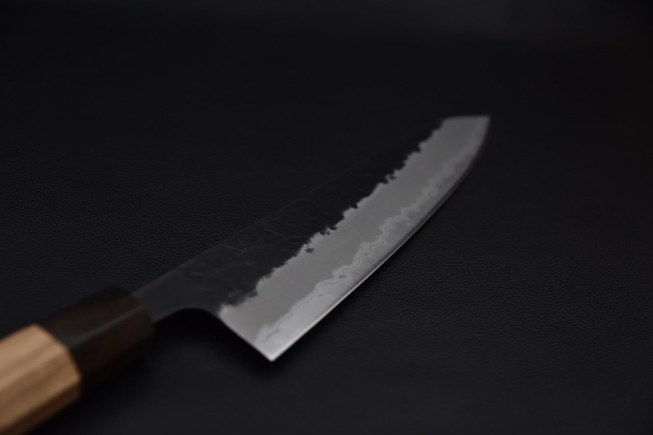 Hitohira Futana SB Kuro Nashiji Gyuto 210mm Cherry wood