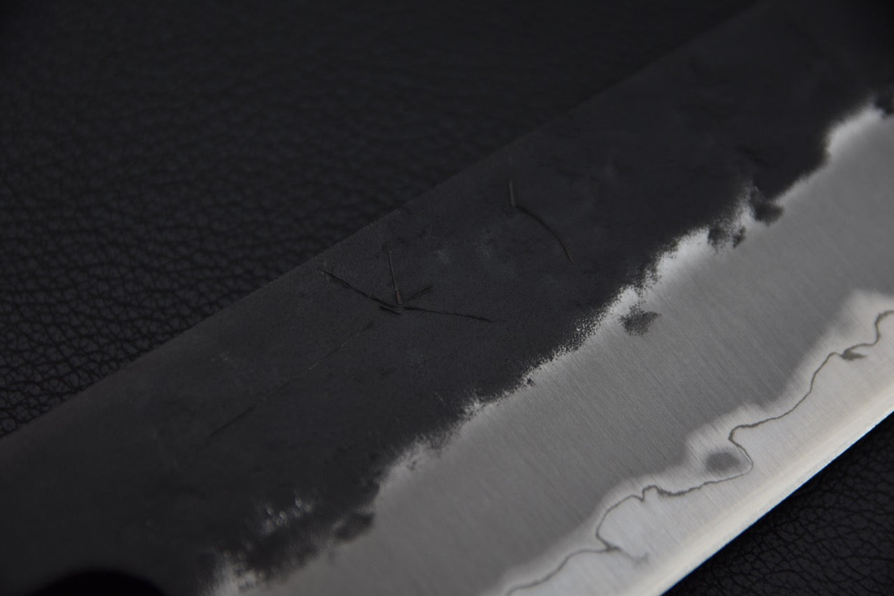 Hitohira Futana SB Kuro Nashiji Gyuto 210mm Cherry wood