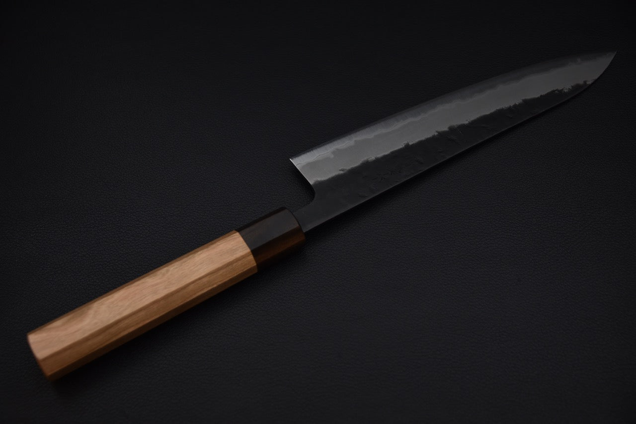 Hitohira Futana SB Kuro Nashiji Gyuto 210mm Cherry wood