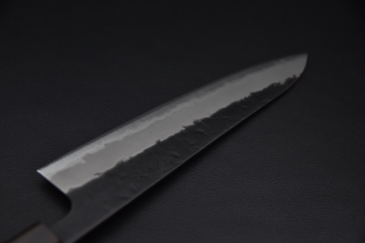 Hitohira Futana SB Kuro Nashiji Gyuto 210mm Cherry wood