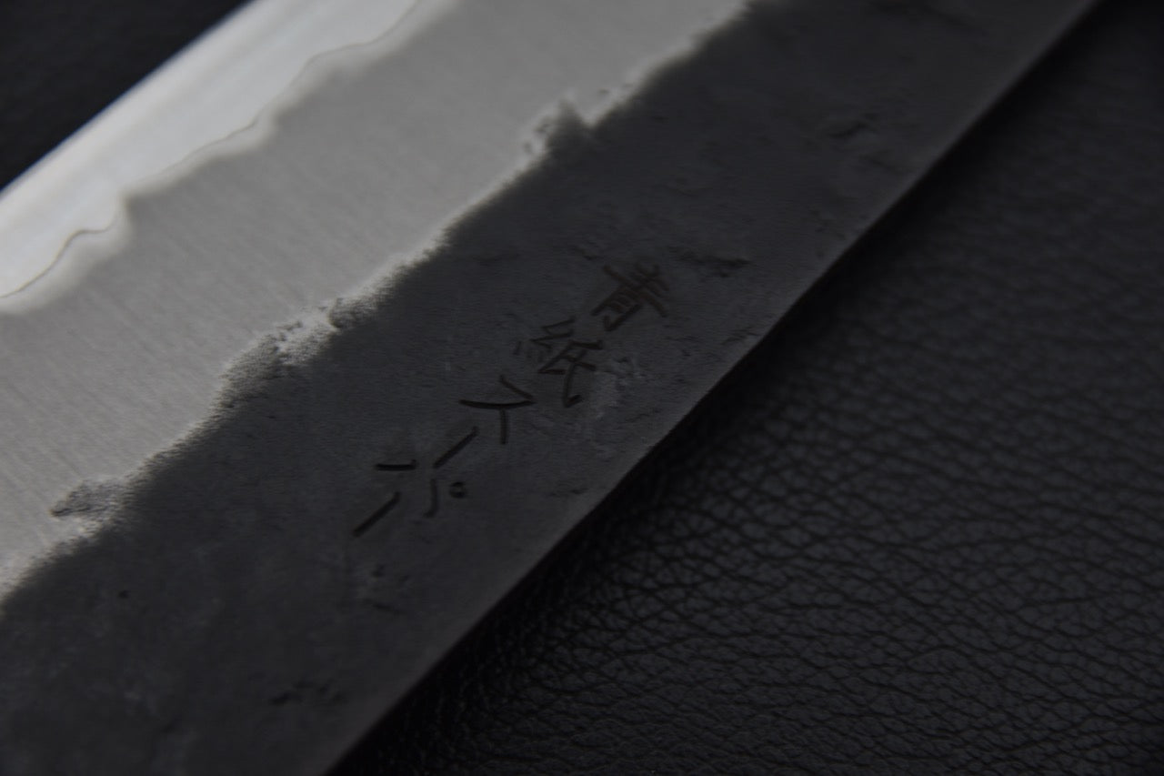 Hitohira Futana SB Kuro Nashiji Gyuto 210mm Cherry wood