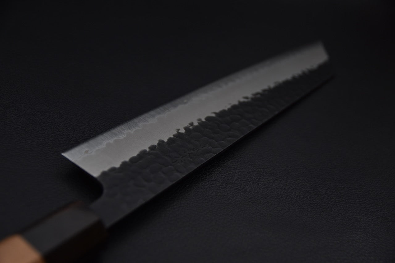 Hitohira Futana SB Kuro Tsuchime Kiritsuke Gyuto 240mm Cerisier