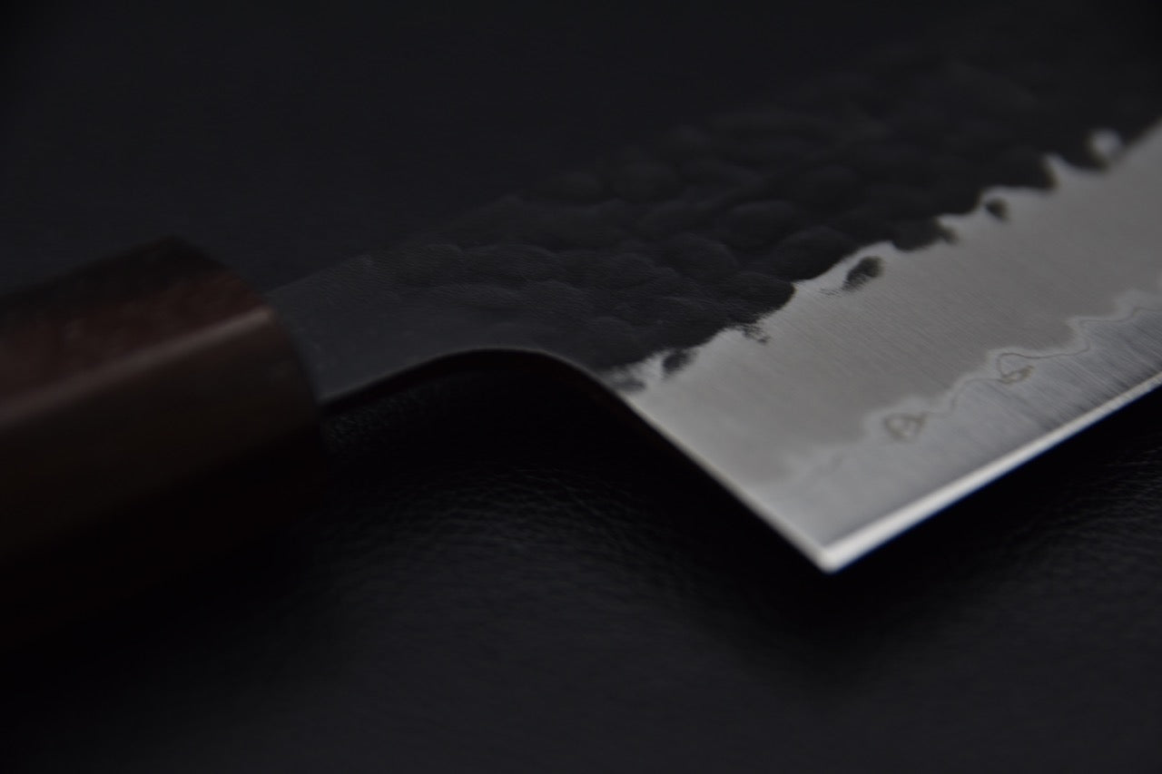 Hitohira Futana SB Kuro Tsuchime Kiritsuke Gyuto 240mm Cerisier