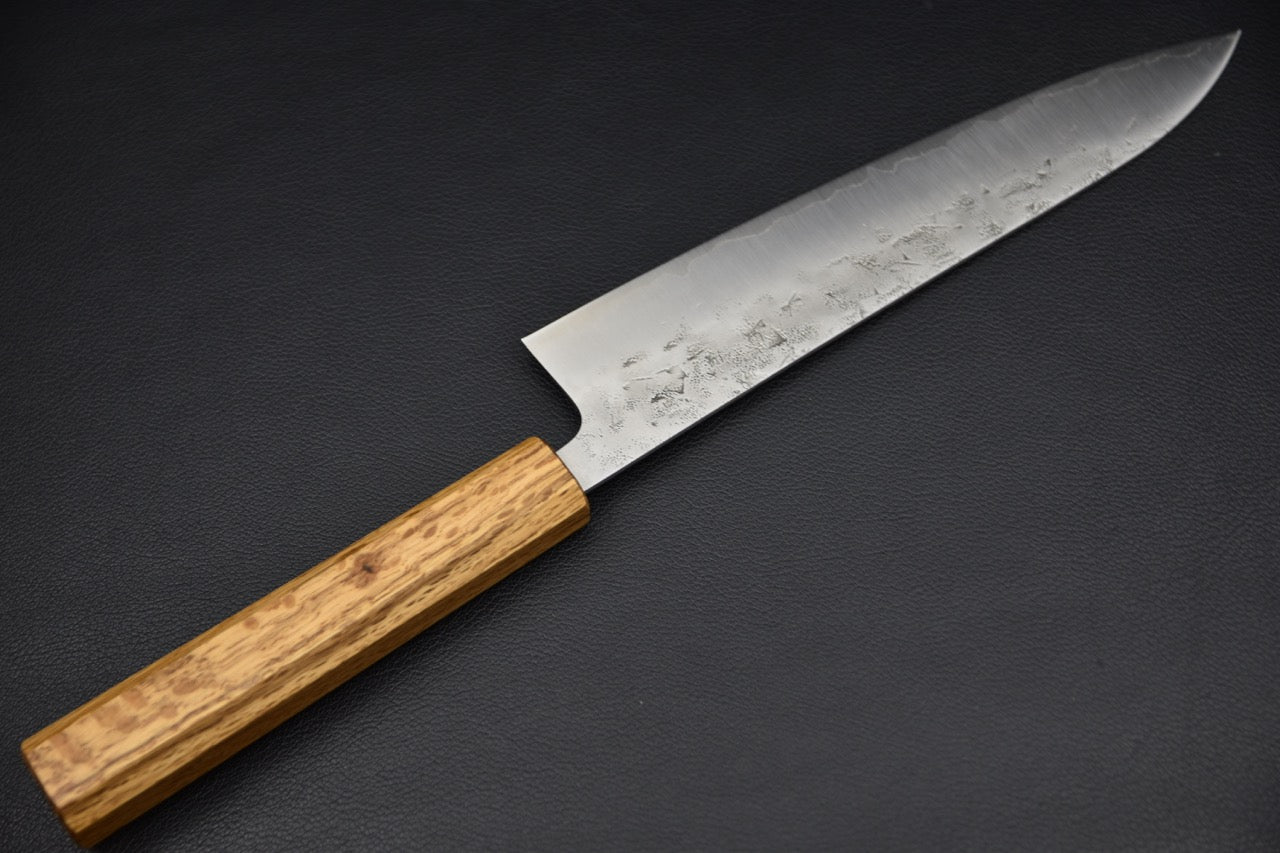 Hitohira Futana SLD Nashiji Gyuto 210mm Chêne