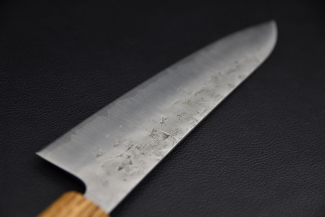 Hitohira Futana SLD Nashiji Gyuto 210mm Chêne