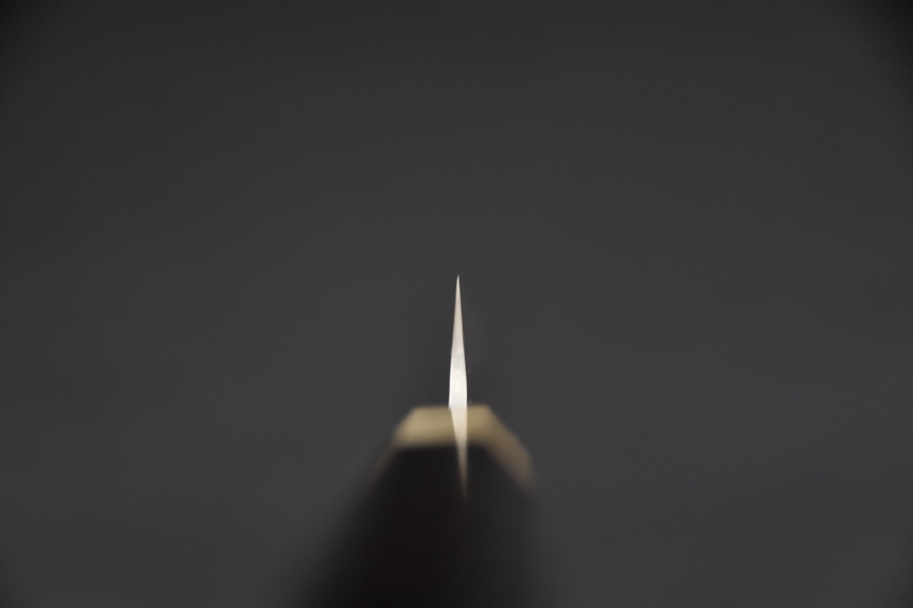 Hitohira Futana Shirogami #1 Migaki Tsuchime Petty 135mm Ébène