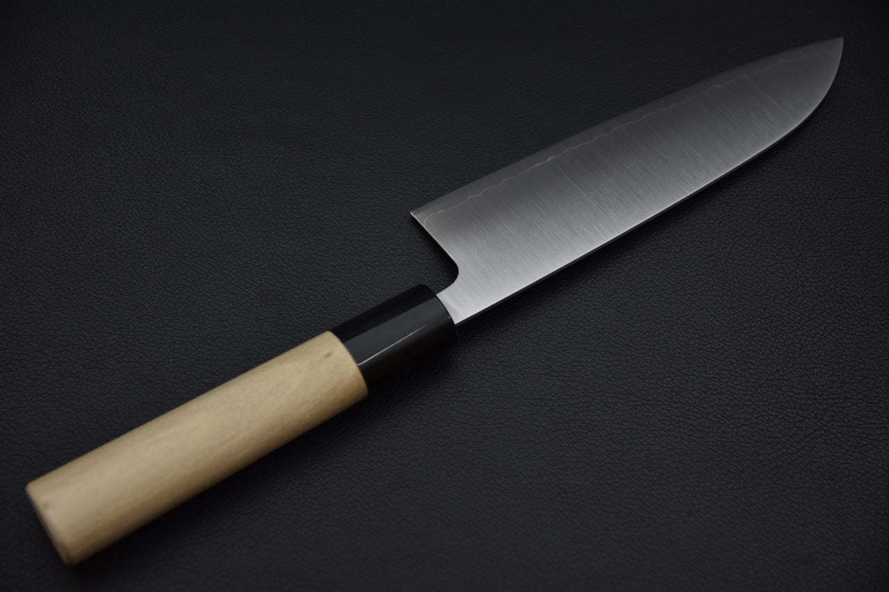 Hitohira Futana Stainless Migaki Santoku Ho