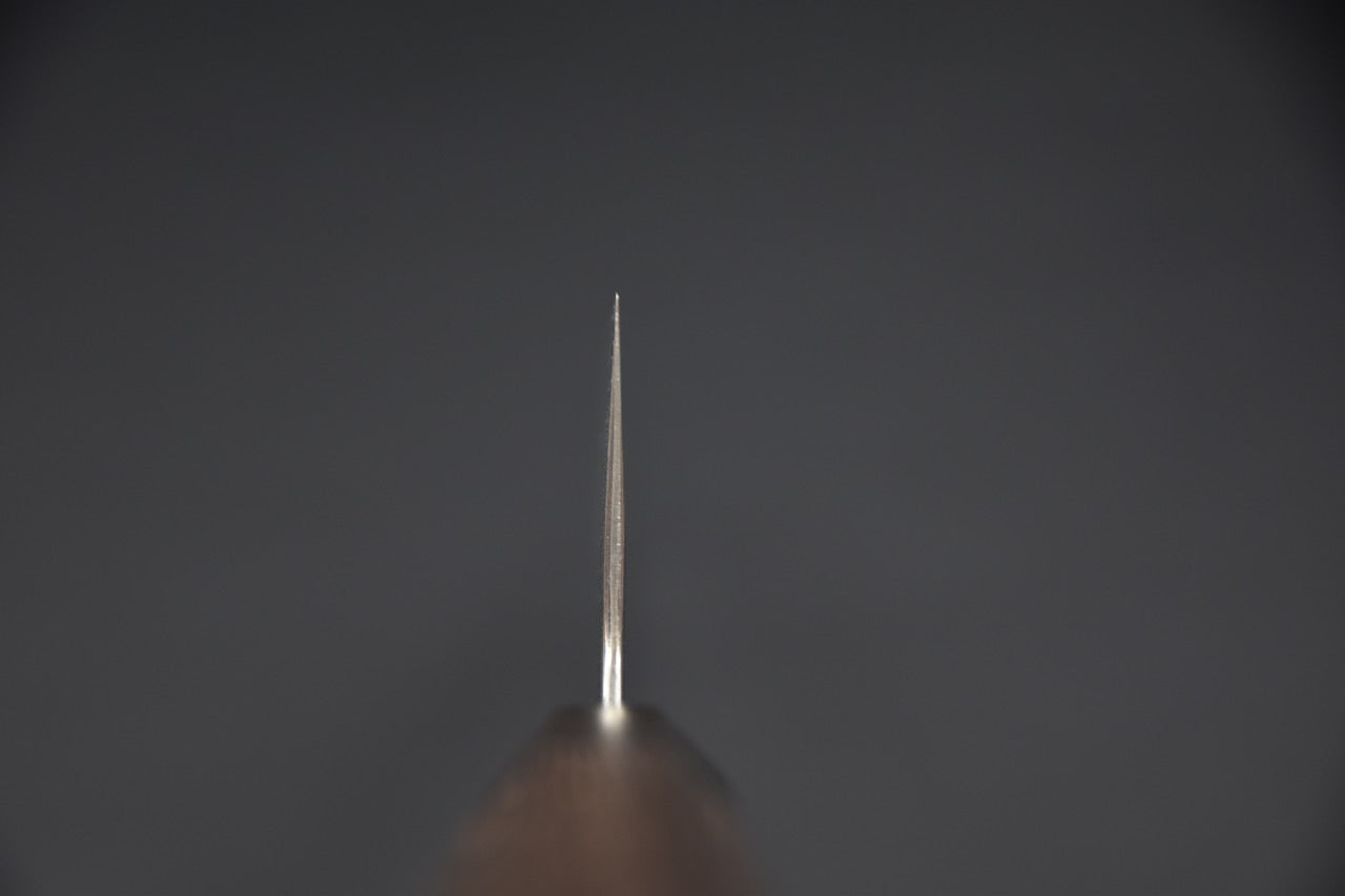 Hitohira Futana Stainless Poli Tsuchime Damascus Gyuto 240mm Tagayasan