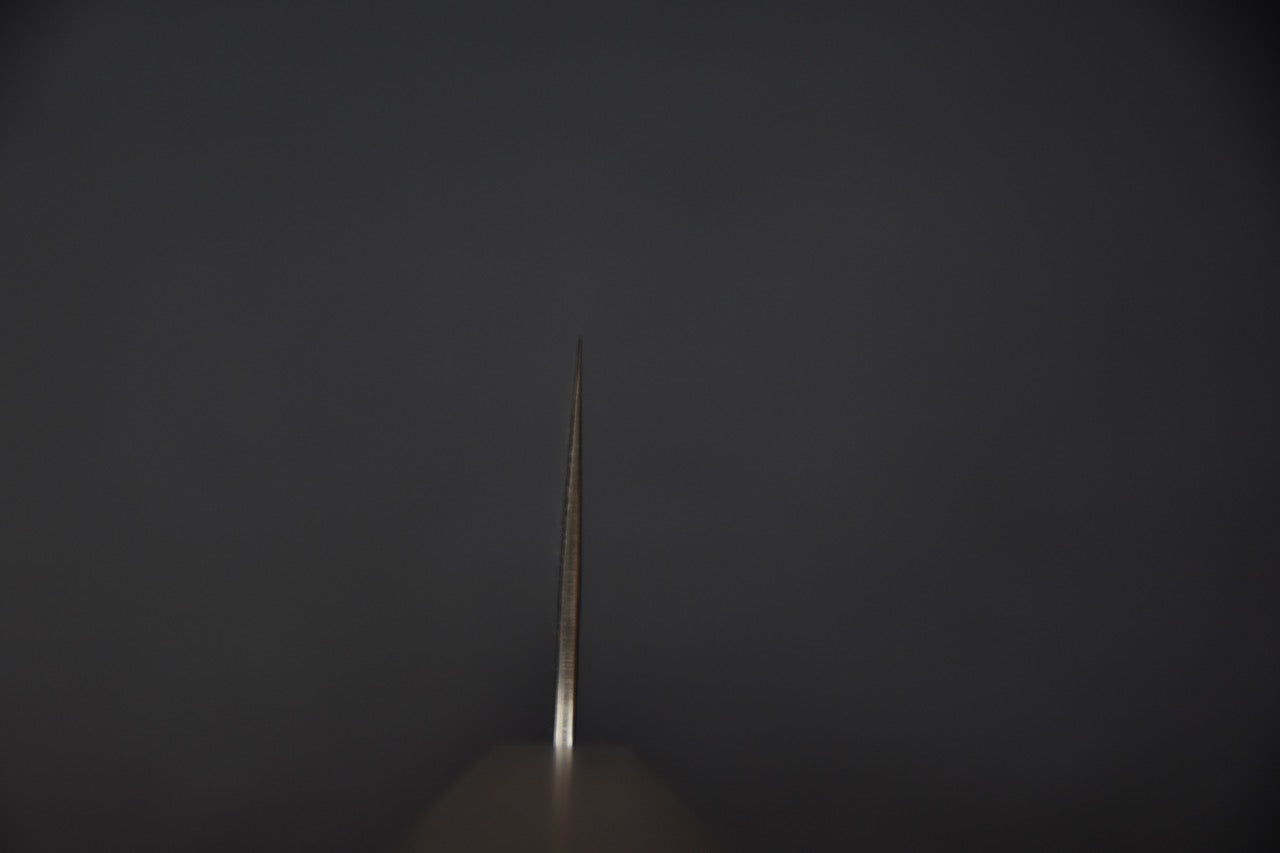 Hitohira Futana Stainless Poli Tsuchime Damascus Nakiri Tagayasan