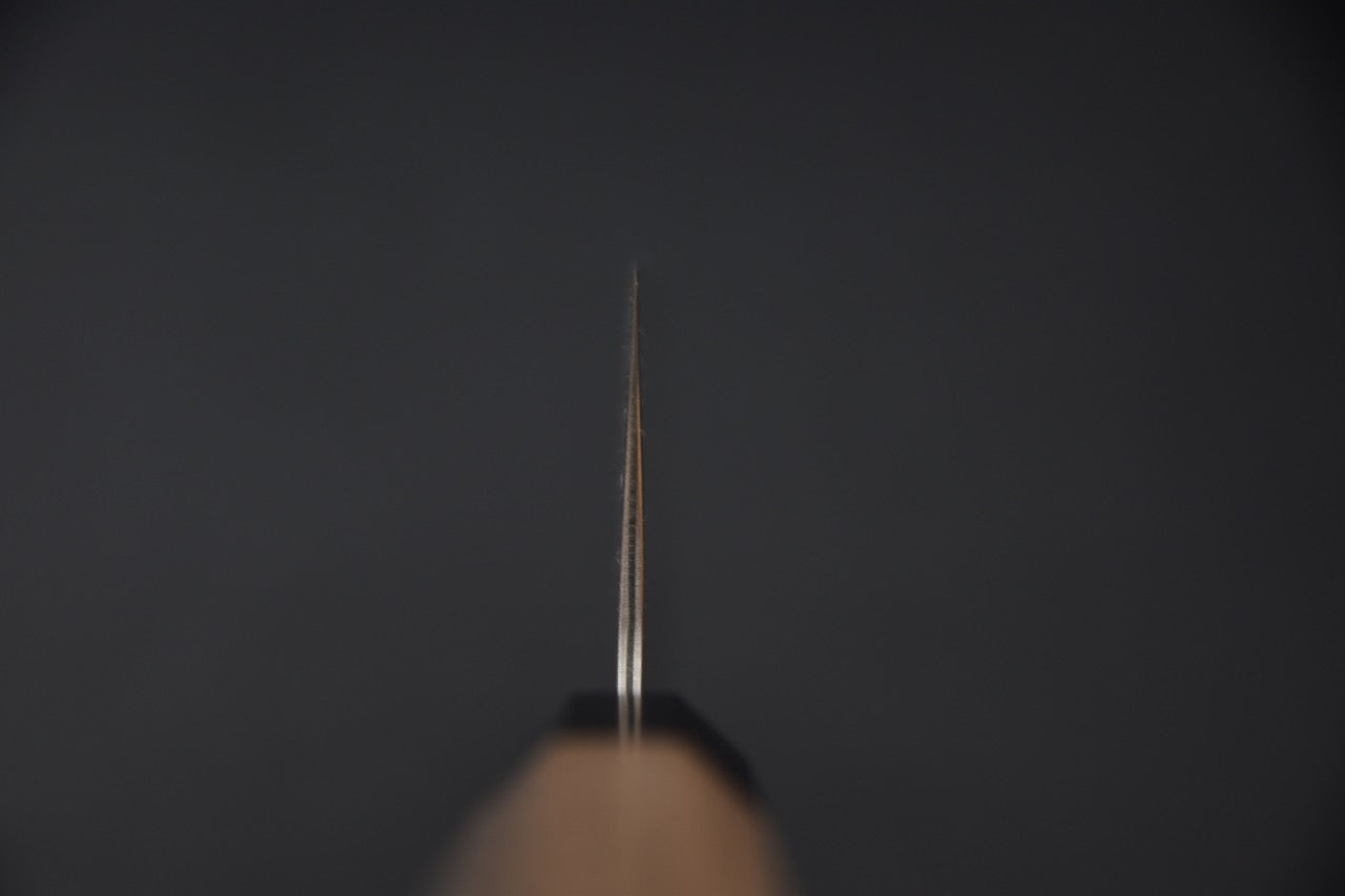 Hitohira Futana Acier Suèdois Nashiji Damascus Nakiri 165mm Noyer