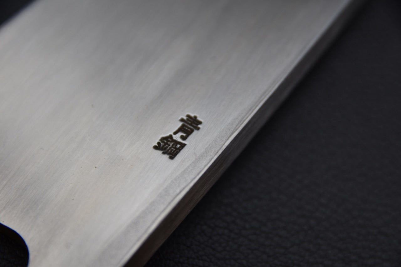 Hitohira Gorobei Aogami #2 Deba 180mm Ho