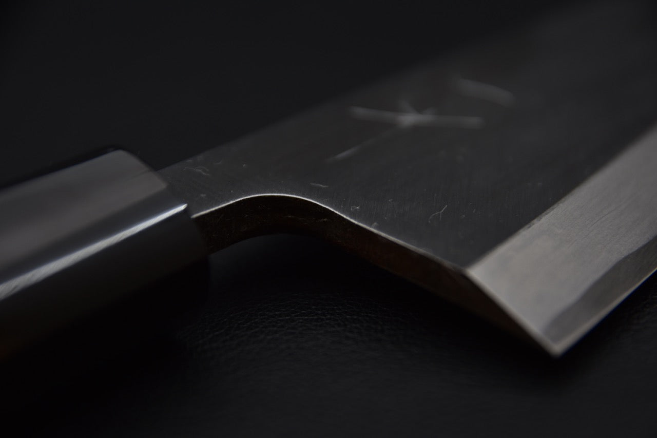 Hitohira Gorobei Aogami #2 Deba 180mm Ho