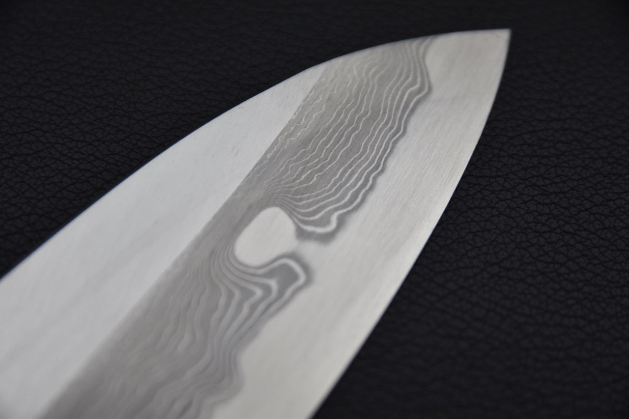 Hitohira Gorobei Ren Shirogami #2 Damascus Gyuto 240mm Ho