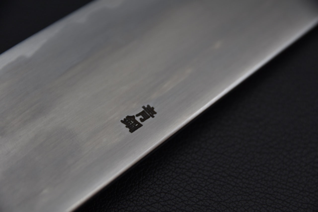 Hitohira Gorobei Rikichi Aogami #2 Kasumi Gyuto 240mm Ébène