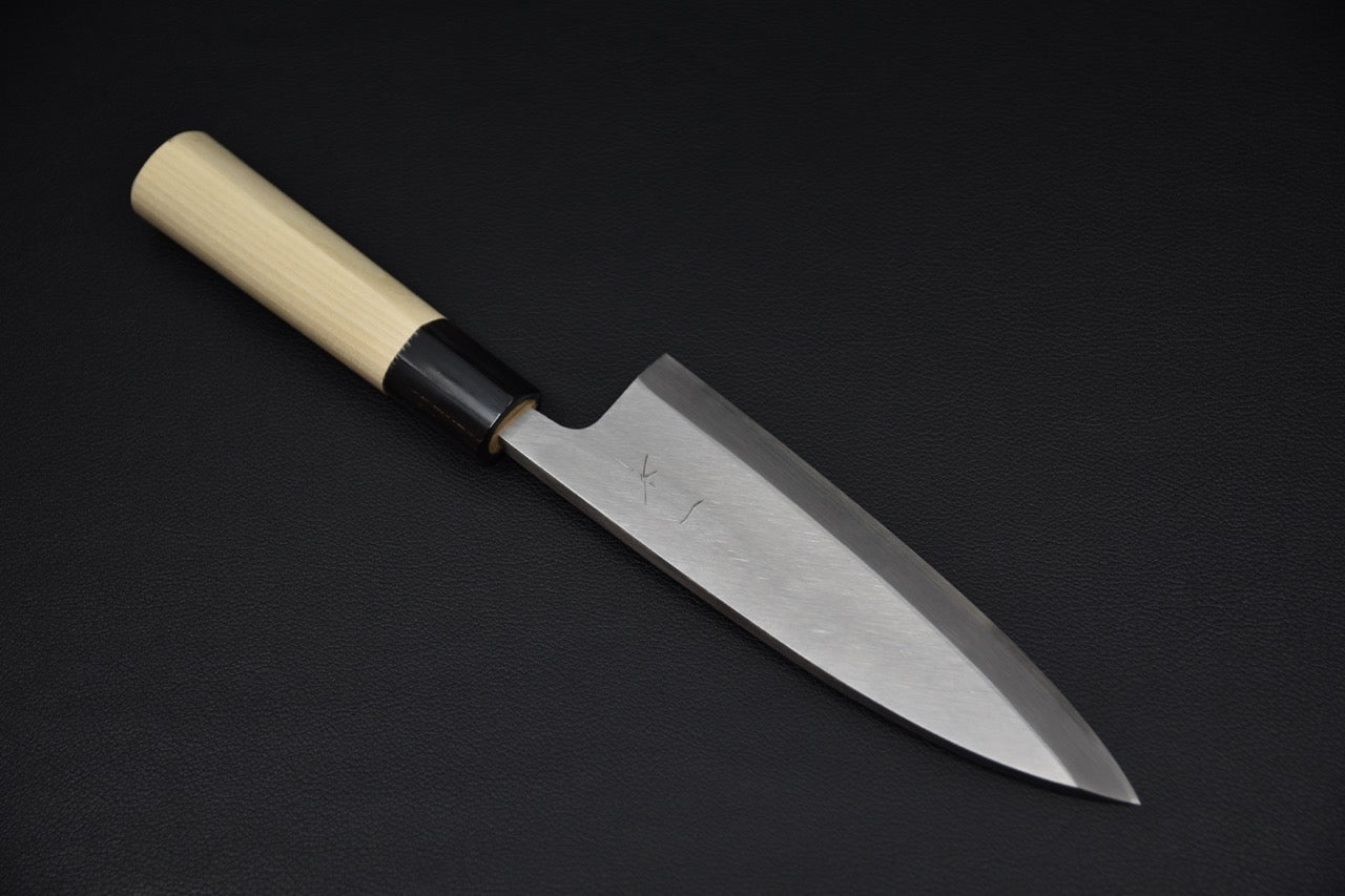 Hitohira Gorobei Shirogami #3 Gaucher Deba 150mm Ho