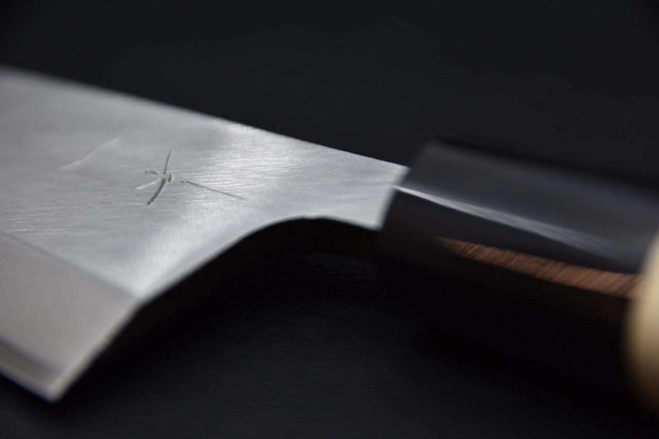 Hitohira Gorobei Shirogami #3 Gaucher Deba 150mm Ho