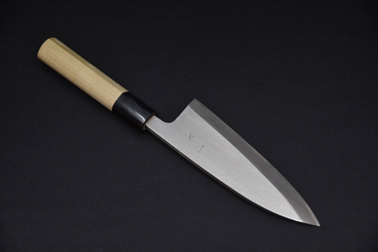 Hitohira Gorobei Shirogami #3 Gaucher Deba 165mm Ho