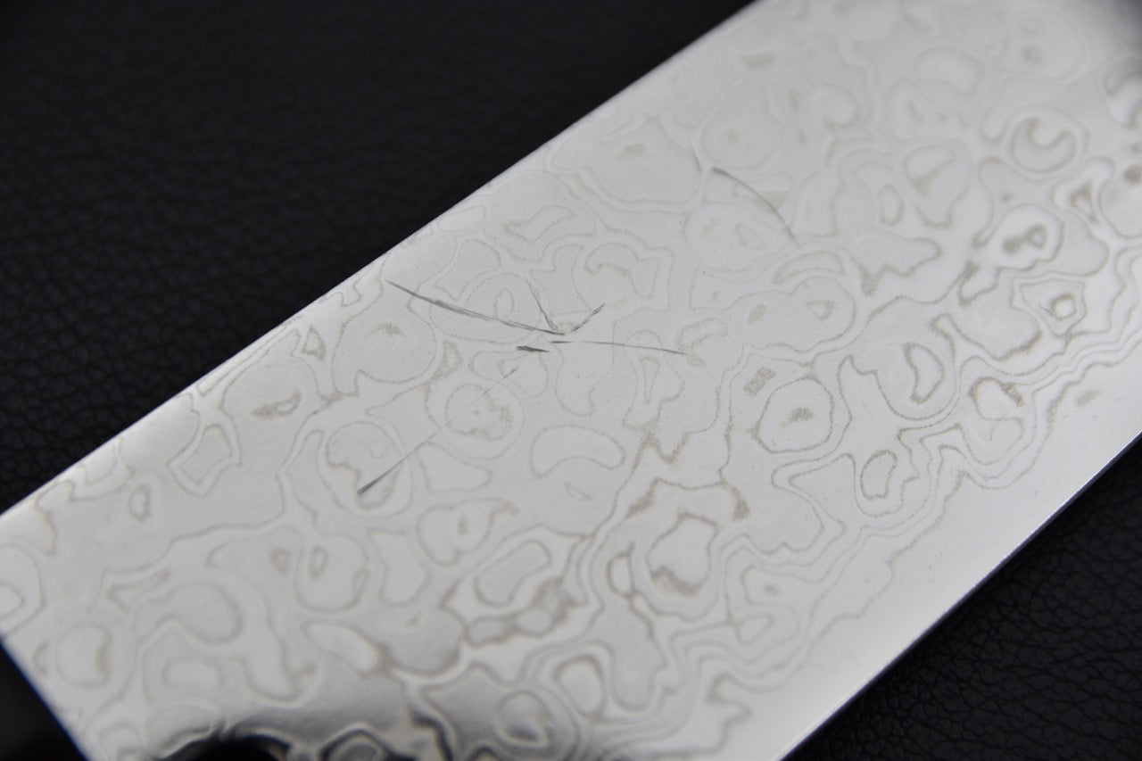 Hitohira HG Damascus Santoku 185mm Rosewood