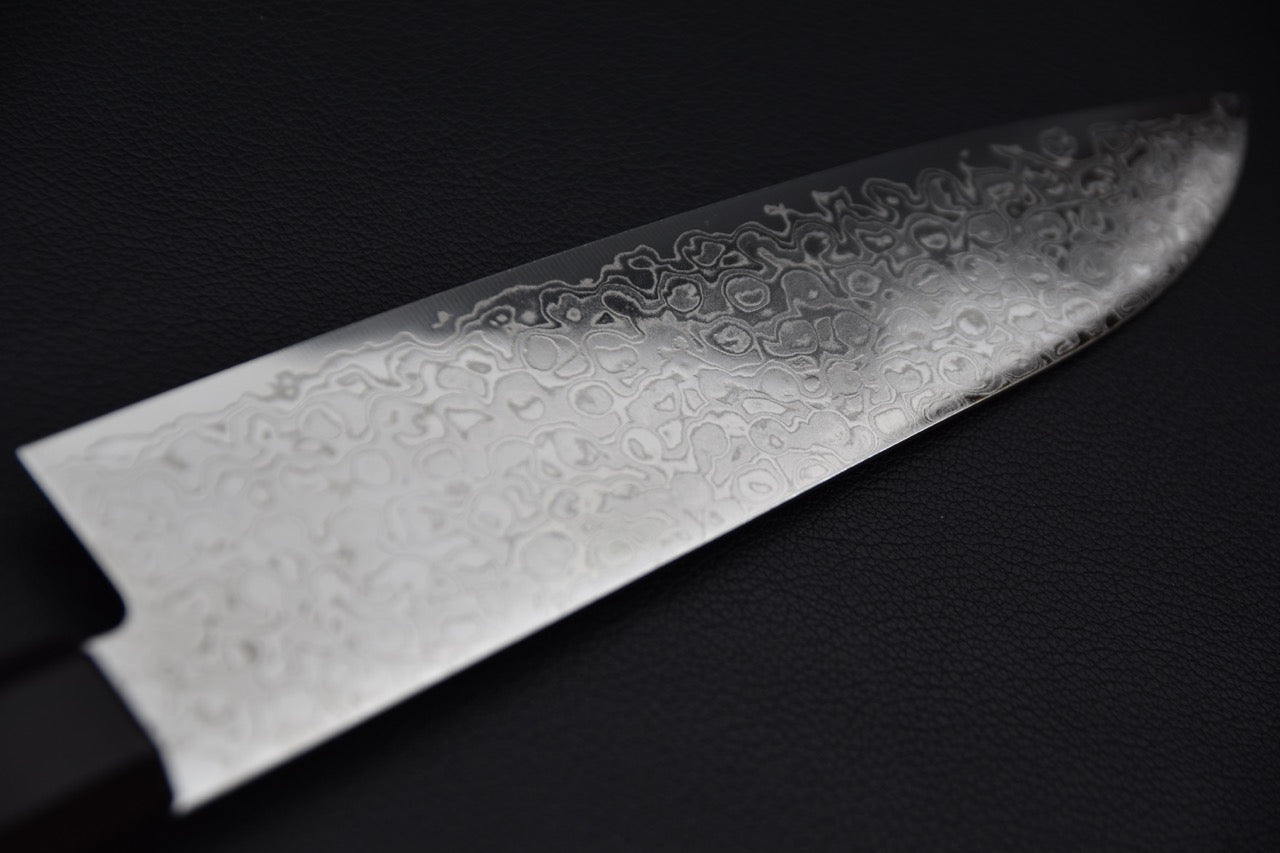 Hitohira HG Damascus Santoku 185mm Rosewood
