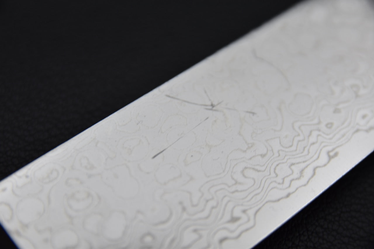 Hitohira HG Damascus Sujihiki 240mm Bois de Rose