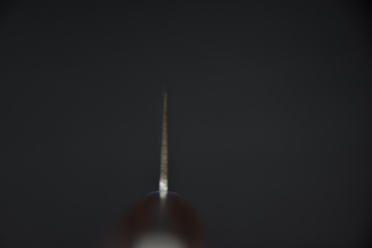 Hitohira HG Tsuchime Damascus Nakiri 160mm Imitation Acajou