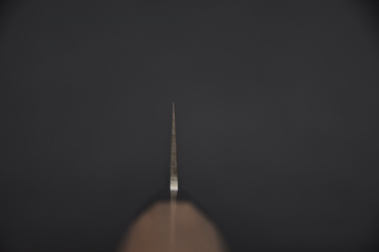 Hitohira HG Tsuchime Damascus Santoku Noyer