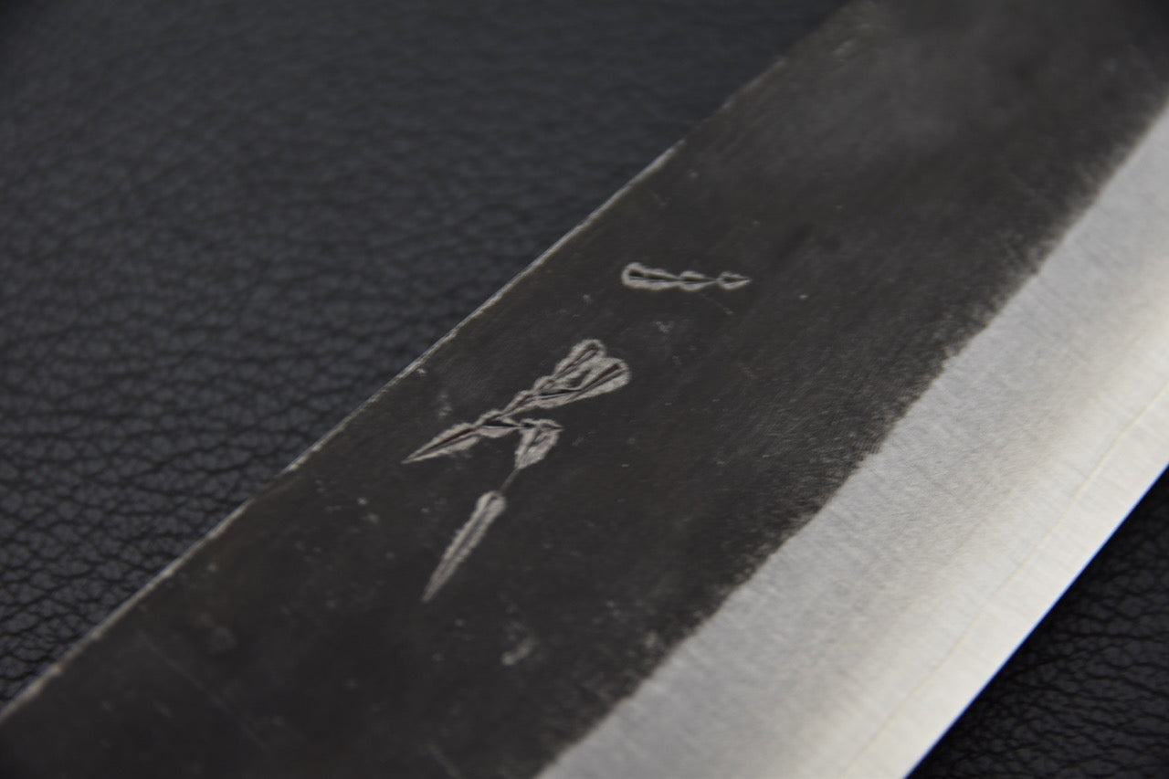 Hitohira Harima Aogami Super Gyuto 210mm Walnut