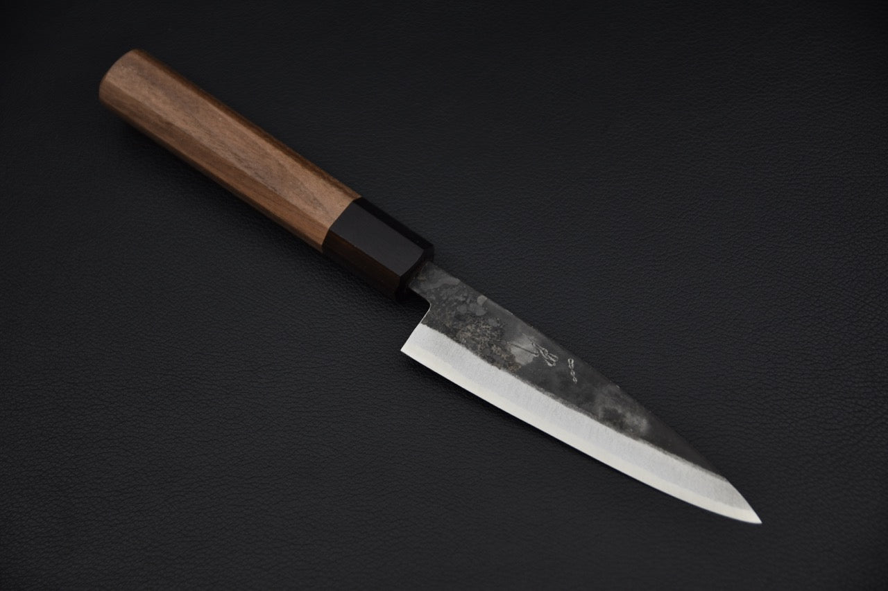 Hitohira Harima Aogami Super Petty 120mm Noyer