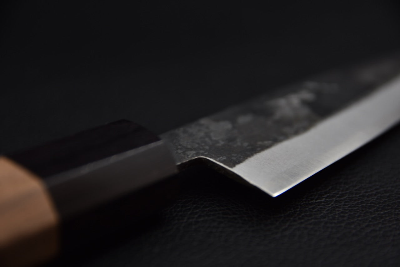 Hitohira Harima Aogami Super Petty 120mm Noyer