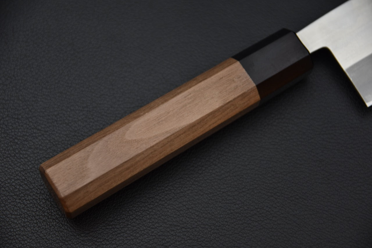 Hitohira Harima Aogami #2 Migaki Nakiri Noyer