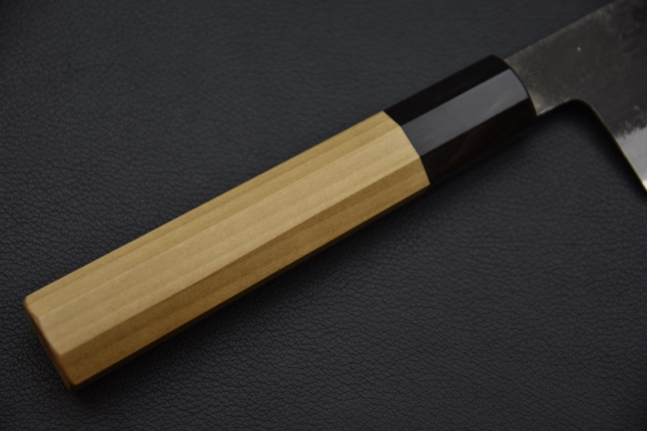Hitohira Hinode Nashiji Shirogami #2 Gyuto 210mm Ho wood
