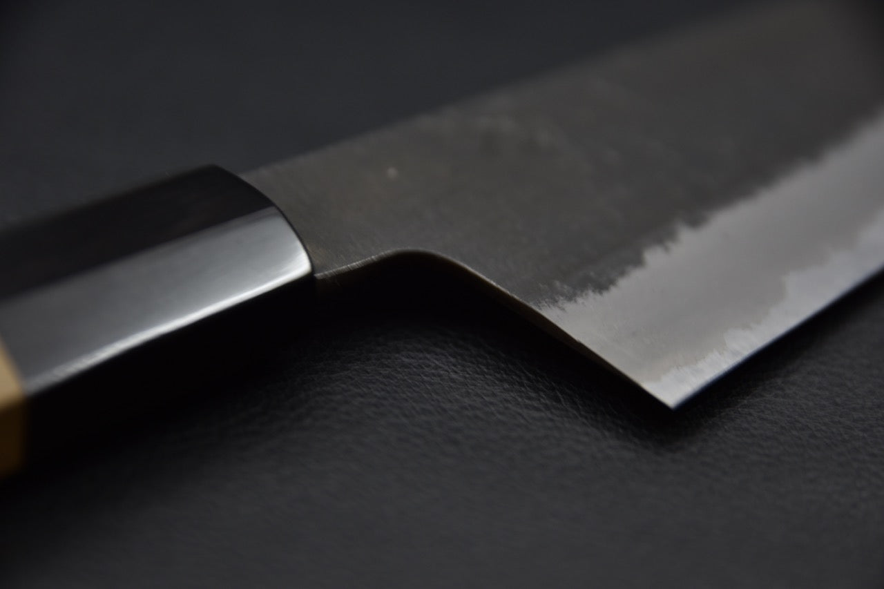 Hitohira Hinode Nashiji Shirogami #2 Gyuto 210mm Ho wood