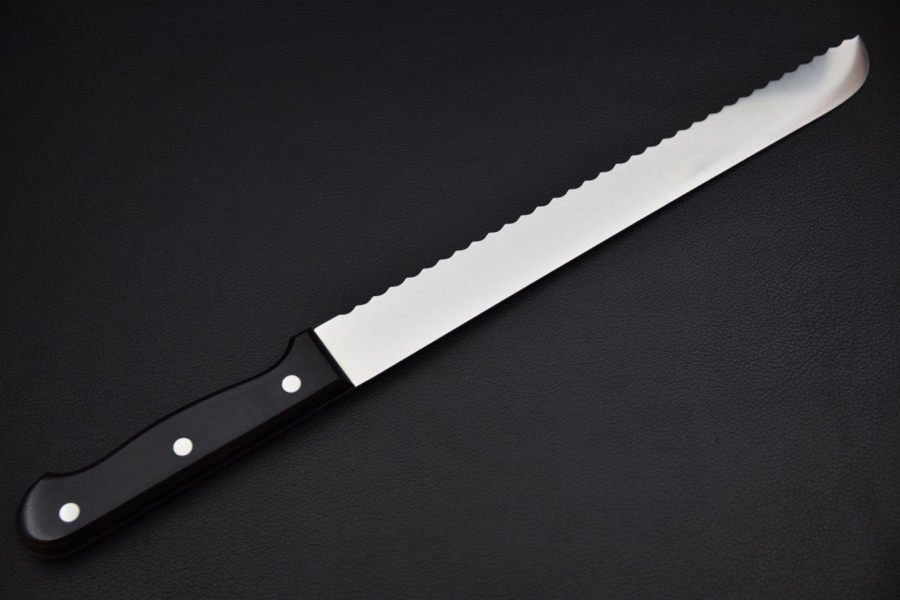 Hitohira Hiragana Couteau à Pain 250mm Pakka
