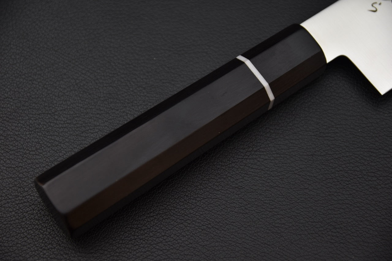 Hitohira Hiragana WS Santoku 185mm Pakka