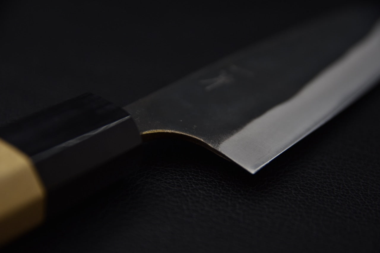 Hitohira Hizen Kurouchi Aogami #1 Ajikiri 145mm Ho