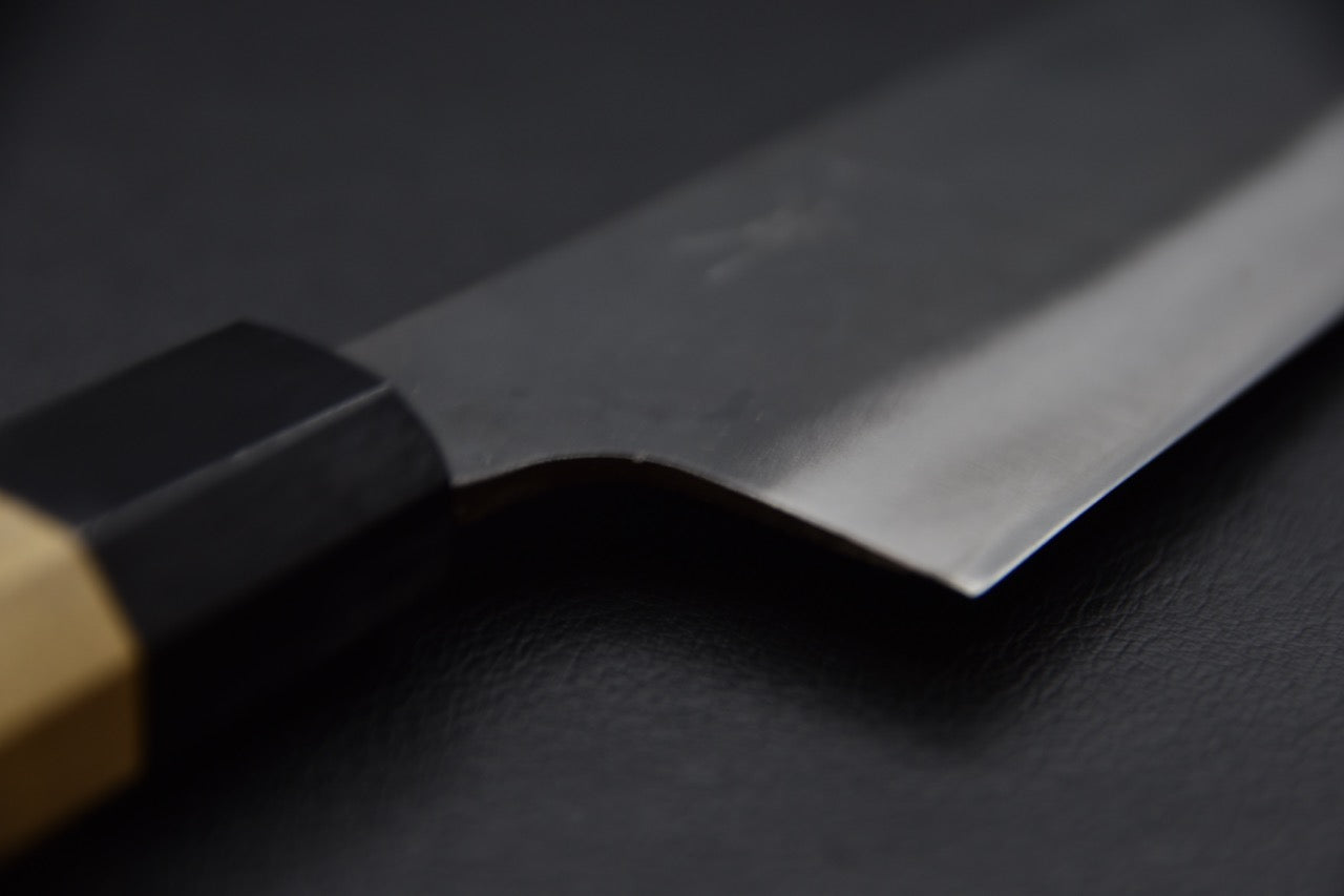 Hitohira Hizen Kurouchi Aogami #1 Bunka 190mm Ho