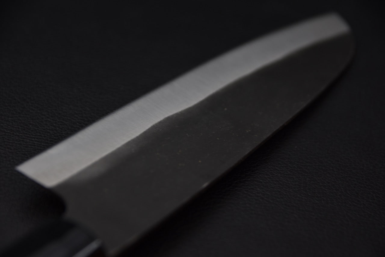 Couteau japonais Hitohira Hizen Kurouchi White #2 Santoku lame tranchante extrémité